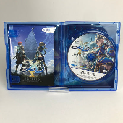 【中古美品】 PlayStation5 PS5 プレーステーション5 プレステ5 ソフト イースX -ノーディクス [CERO区分_C/ 15歳以上対象] 026-260513-mh-40-fuz 万代Net店
