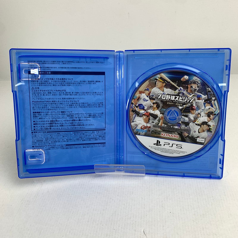 【中古品】 PS5ソフト プロ野球スピリッツ2024-2025 [CERO区分_A / 全年齢対象商品] 026-260519-vt-92-fuz 万代Net店