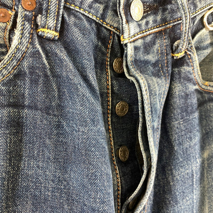 【中古品】【メンズ】 EVISU エビス NO.2 2001 デニムパンツ ジーパン ジーンズ メンズ 30サイズ 色落ちあり 156-260512-io-19-fuzh 万代Net店
