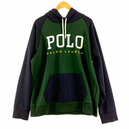 【中古品】【メンズ】 RALPH LAUREN ラルフローレン パーカー グリーンブルー メンズ Lサイズ 汚れ・毛の付着あり 145-260512-io-05-fuzh 万代Net店