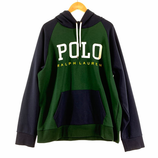 【中古品】【メンズ】 RALPH LAUREN ラルフローレン パーカー グリーンブルー メンズ Lサイズ 汚れ・毛の付着あり 145-260512-io-05-fuzh 万代Net店