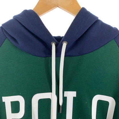 【中古品】【メンズ】 RALPH LAUREN ラルフローレン パーカー グリーンブルー メンズ Lサイズ 汚れ・毛の付着あり 145-260512-io-05-fuzh 万代Net店