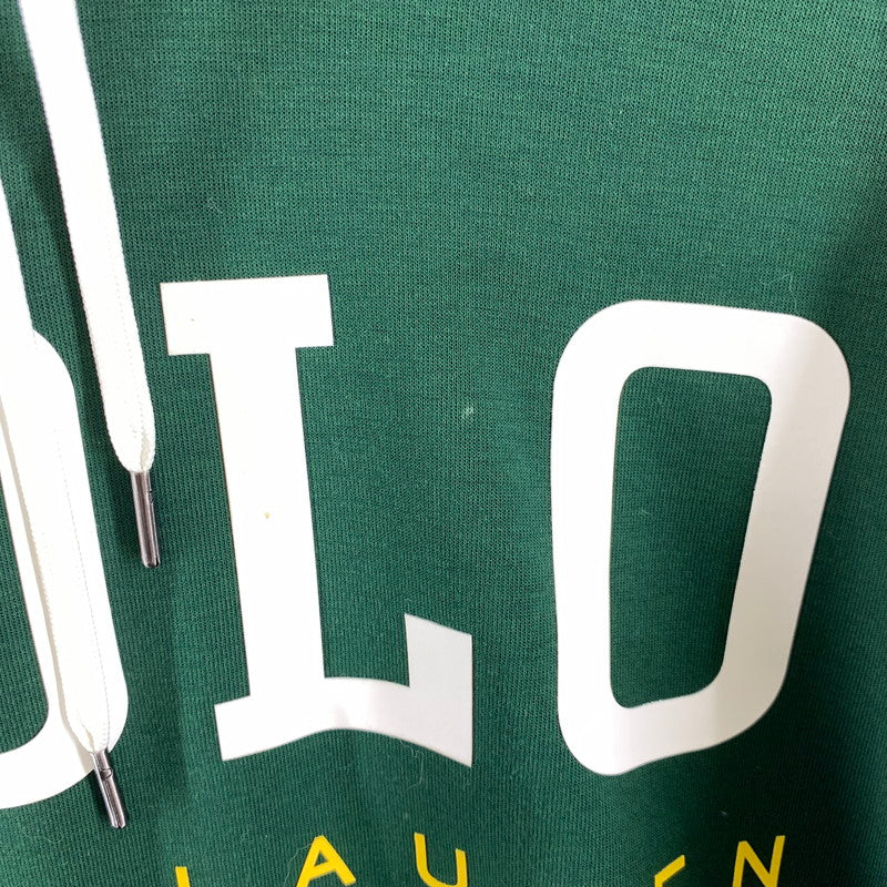 【中古品】【メンズ】 RALPH LAUREN ラルフローレン パーカー グリーンブルー メンズ Lサイズ 汚れ・毛の付着あり 145-260512-io-05-fuzh 万代Net店