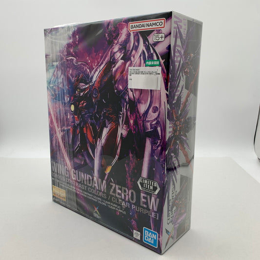 【中古美品】 内装未開封 1/100スケール MG XXXG-00W0 ウイングガンダムゼロ EW(CROSS CONTRAST COLORS CLEAR PURPLE) 「新機動戦記ガンダムW Endless Waltz」 イベント限定 プラモデル プラモ 058-260528-io-19-fuzh 万代Net店