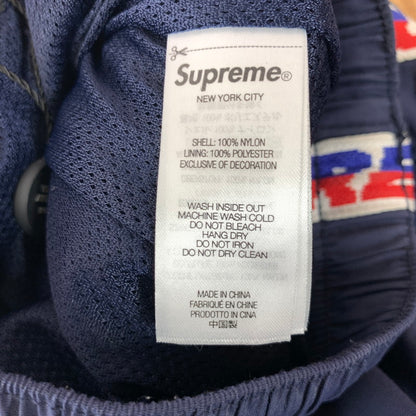 【中古品】【メンズ】 SUPREME×HYSTERIC GLAMOUR シュプリーム×ヒステリックグラマー 24AW TRACK PANTS トラックパンツ メンズ ネイビー Lサイズ 毛玉・毛の付着あり 149-260512-io-18-fuzh 万代Net店