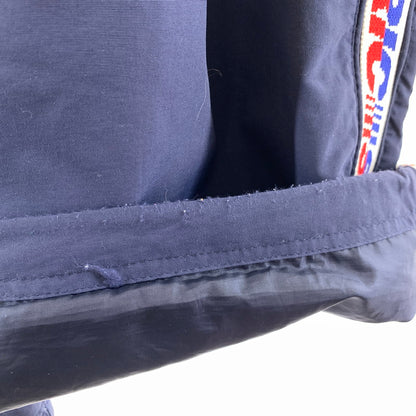 【中古品】【メンズ】 SUPREME×HYSTERIC GLAMOUR シュプリーム×ヒステリックグラマー 24AW TRACK PANTS トラックパンツ メンズ ネイビー Lサイズ 毛玉・毛の付着あり 149-260512-io-18-fuzh 万代Net店