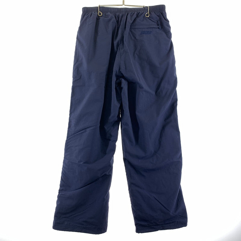 【中古品】【メンズ】 SUPREME×HYSTERIC GLAMOUR シュプリーム×ヒステリックグラマー 24AW TRACK PANTS トラックパンツ メンズ ネイビー Lサイズ 毛玉・毛の付着あり 149-260512-io-18-fuzh 万代Net店