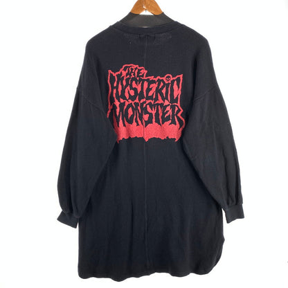 【中古品】【レディース】 HYSTERIC GLAMOUR HYS MONSTER ヒステリックグラマー ワンピース Tシャツ ブランド 古着 170-260523-gm-23-fuz サイズ：F カラー：ブラック 万代Net店