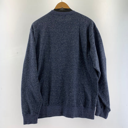 【中古品】【メンズ】 HYSTERIC GLAMOUR ヒステリックグラマー MUSIC LOVERS ニットスウェット メンズ ブルー XLサイズ 140-260512-io-14-fuzh 万代Net店