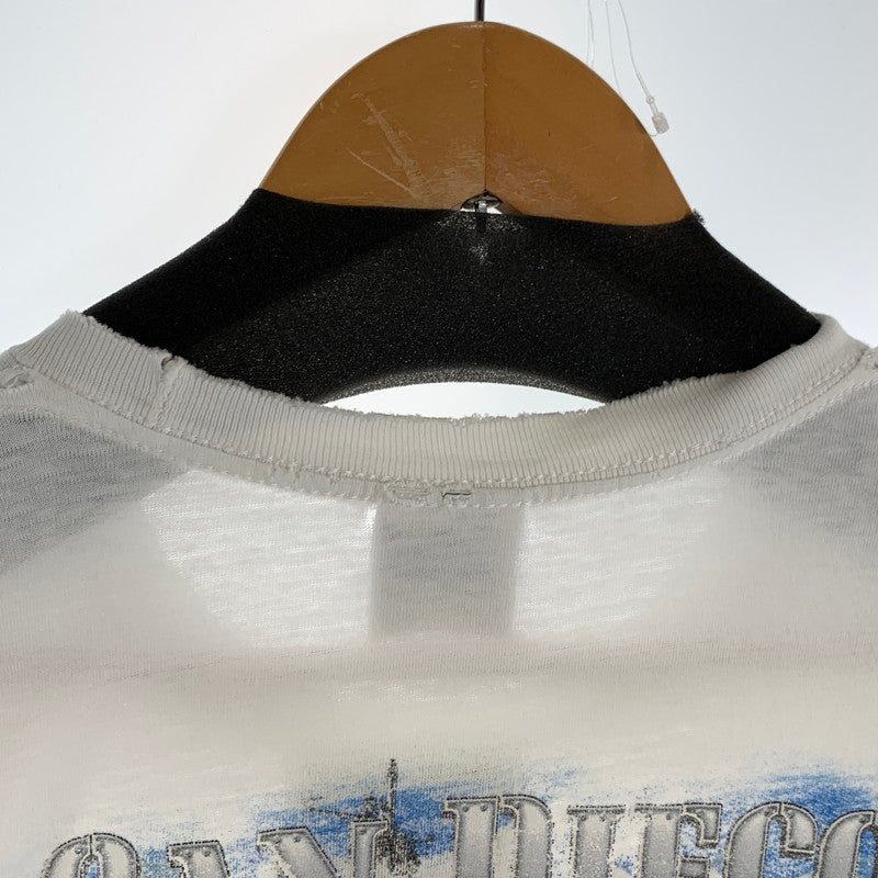 【中古品】【メンズ】 HARLEY-DAVIDSON SS TEE WHITE ハーレーダビッドソン 半袖Tシャツ カットソー ブランド 古着 145-260628-gm-17-fuz サイズ：不明 カラー：ホワイト 万代Net店