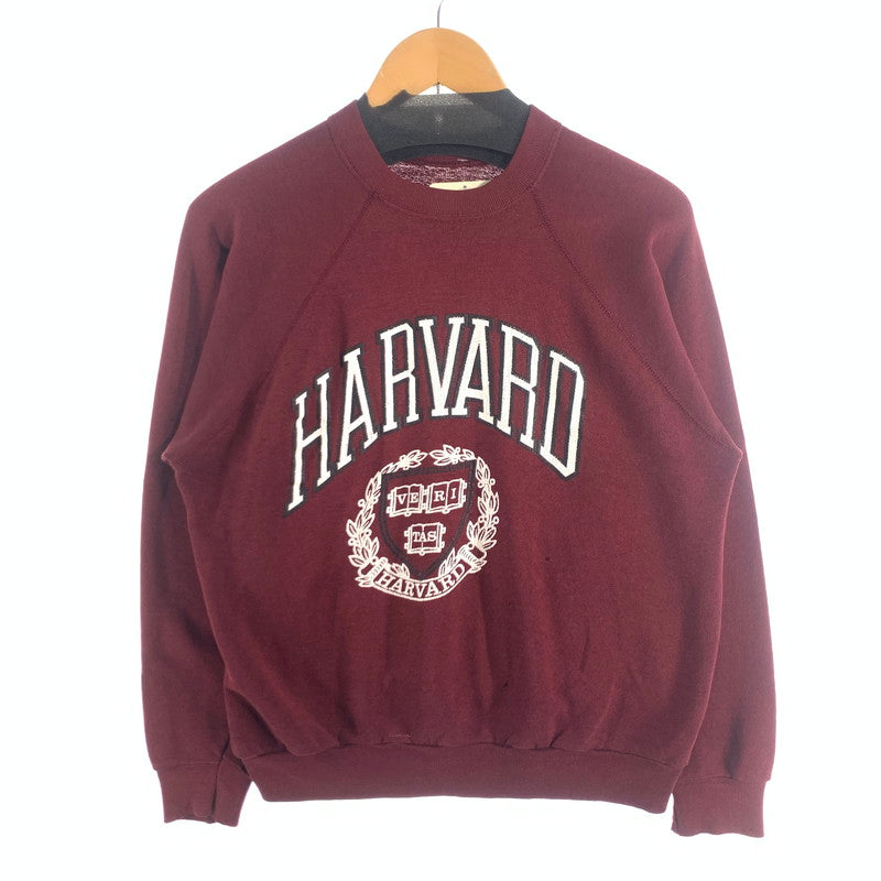 【中古品】【メンズ】 90s HARVARD SWEAT SHIRT 90年代 ハーバード スウェットシャツ カレッジスウェット ブランド 古着 145-260725-gm-23-fuzh サイズ：不明 カラー：ワイン 万代Net店