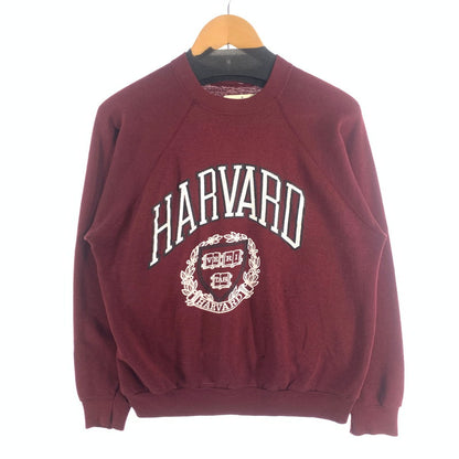 【中古品】【メンズ】 90s HARVARD SWEAT SHIRT 90年代 ハーバード スウェットシャツ カレッジスウェット ブランド 古着 145-260725-gm-23-fuzh サイズ：不明 カラー：ワイン 万代Net店