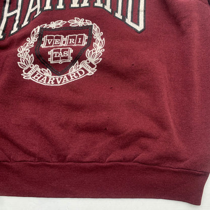 【中古品】【メンズ】 90s HARVARD SWEAT SHIRT 90年代 ハーバード スウェットシャツ カレッジスウェット ブランド 古着 145-260725-gm-23-fuzh サイズ：不明 カラー：ワイン 万代Net店