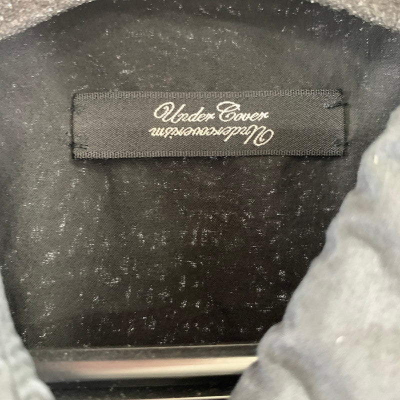 【中古品】【メンズ】 UNDERCOVER アンダーカバー UCA4402 長袖シャツ ブラック メンズ 3サイズ 毛の付着・白いスレあり 140-260512-io-12-fuzh 万代Net店