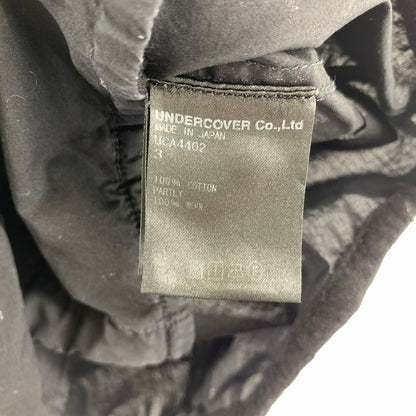 【中古品】【メンズ】 UNDERCOVER アンダーカバー UCA4402 長袖シャツ ブラック メンズ 3サイズ 毛の付着・白いスレあり 140-260512-io-12-fuzh 万代Net店