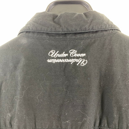 【中古品】【メンズ】 UNDERCOVER アンダーカバー UCA4402 長袖シャツ ブラック メンズ 3サイズ 毛の付着・白いスレあり 140-260512-io-12-fuzh 万代Net店