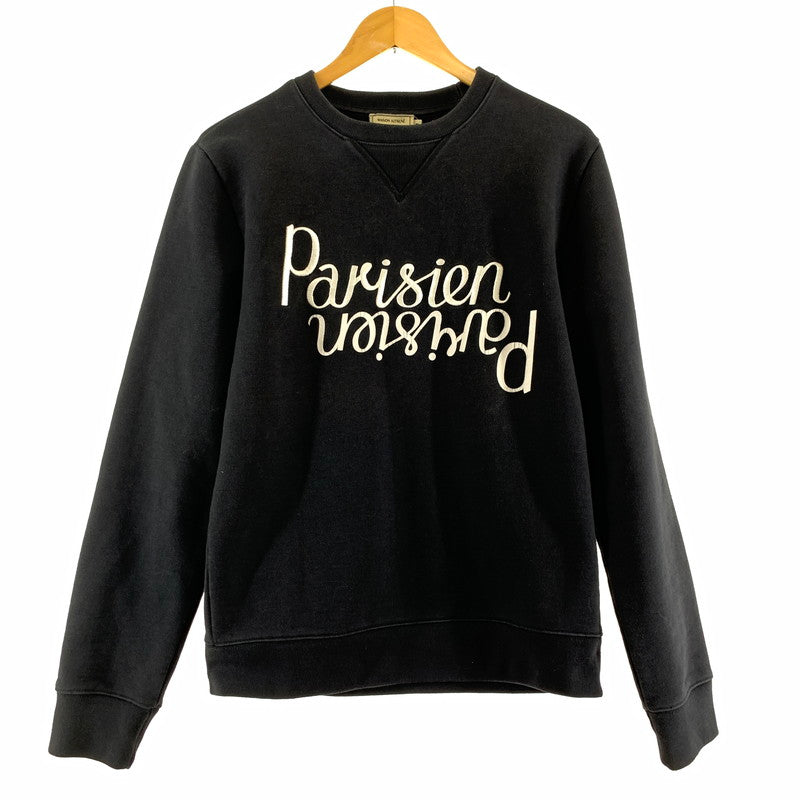 【中古品】【メンズ】 MAISON KITSUNE メゾンキツネ スウェット トップス メンズ ネイビー Lサイズ 使用感あり 141-260512-io-10-fuzh 万代Net店