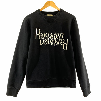 【中古品】【メンズ】 MAISON KITSUNE メゾンキツネ スウェット トップス メンズ ネイビー Lサイズ 使用感あり 141-260512-io-10-fuzh 万代Net店
