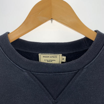【中古品】【メンズ】 MAISON KITSUNE メゾンキツネ スウェット トップス メンズ ネイビー Lサイズ 使用感あり 141-260512-io-10-fuzh 万代Net店