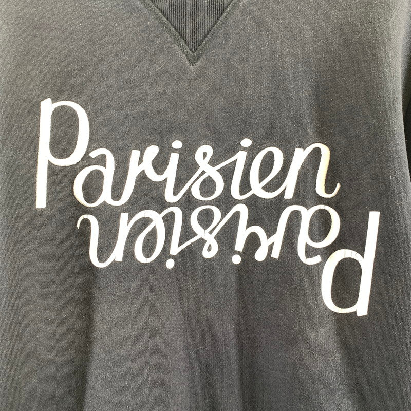 【中古品】【メンズ】 MAISON KITSUNE メゾンキツネ スウェット トップス メンズ ネイビー Lサイズ 使用感あり 141-260512-io-10-fuzh 万代Net店
