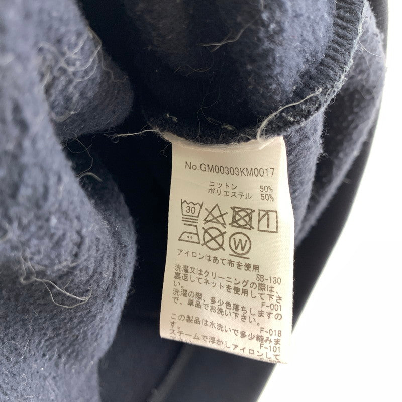 【中古品】【メンズ】 MAISON KITSUNE メゾンキツネ スウェット トップス メンズ ネイビー Lサイズ 使用感あり 141-260512-io-10-fuzh 万代Net店