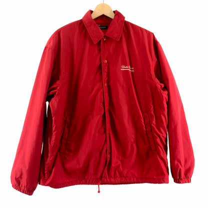 【中古品】【メンズ】 UNDERCOVER アンダーカバー MUU9201-01 COACH JACKET コーチジャケット レッド メンズ 1サイズ 汚れ・ほつれ・毛の付着あり 140-260512-io-15-fuzh 万代Net店