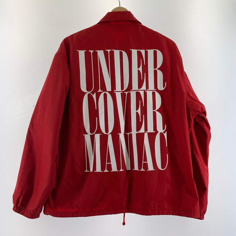 【中古品】【メンズ】 UNDERCOVER アンダーカバー MUU9201-01 COACH JACKET コーチジャケット レッド メンズ 1サイズ 汚れ・ほつれ・毛の付着あり 140-260512-io-15-fuzh 万代Net店