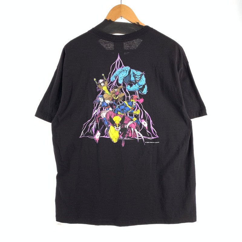 【中古品】【メンズ】 HUF×MARVEL 半袖Tシャツ ハフ×マーベル カットソー ブランド 古着 142-260524-gm-05-fuz サイズ：XL カラー：ブラック 万代Net店