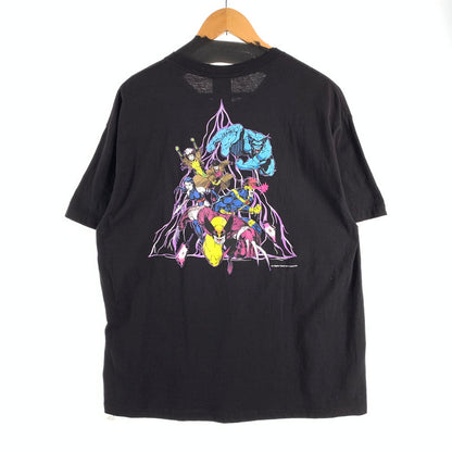 【中古品】【メンズ】 HUF×MARVEL 半袖Tシャツ ハフ×マーベル カットソー ブランド 古着 142-260524-gm-05-fuz サイズ：XL カラー：ブラック 万代Net店