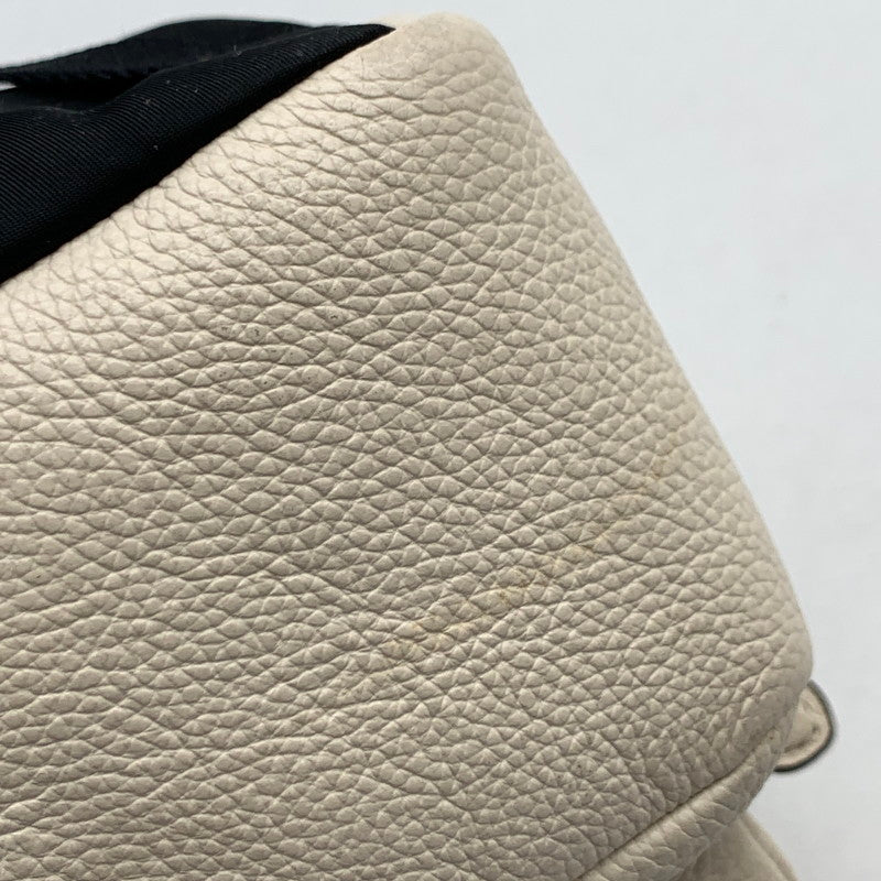 【中古品】【レディース】 COACH コーチ F38263 ミニバッグパック IVORY アイボリー ※汚れ有 カバン リュック 180-260715-io-16-fuzh 万代Net店
