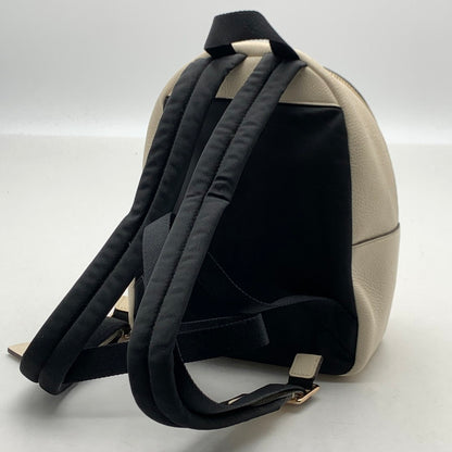【中古品】【レディース】 COACH コーチ F38263 ミニバッグパック IVORY アイボリー ※汚れ有 カバン リュック 180-260715-io-16-fuzh 万代Net店