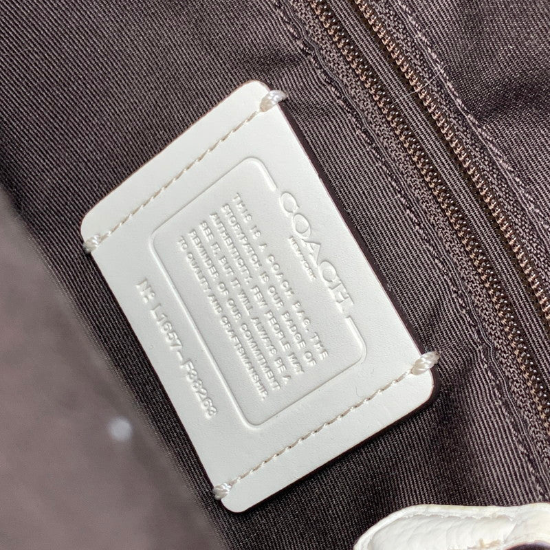 【中古品】【レディース】 COACH コーチ F38263 ミニバッグパック IVORY アイボリー ※汚れ有 カバン リュック 180-260715-io-16-fuzh 万代Net店