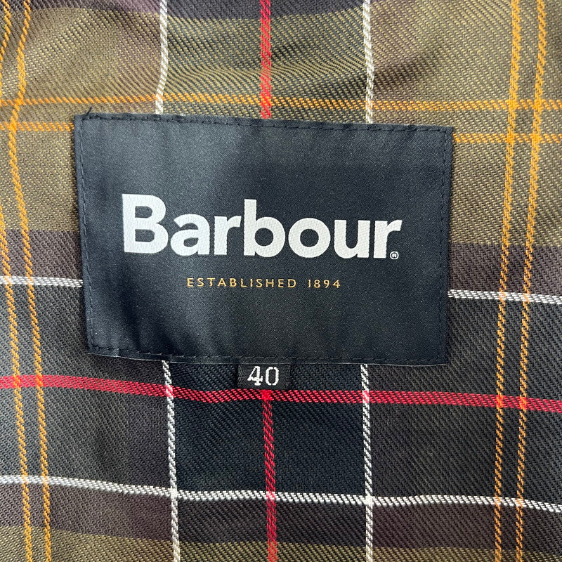【中古美品】【メンズ】 BARBOUR バブアー 261MCAS102 BORROWDALE ボロウデイル ショートブルゾン 141-260519-ky-04-fuzh サイズ：40 カラー：ワイン 万代Net店