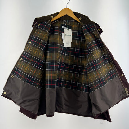 【中古美品】【メンズ】 BARBOUR バブアー 261MCAS102 BORROWDALE ボロウデイル ショートブルゾン 141-260519-ky-04-fuzh サイズ：40 カラー：ワイン 万代Net店