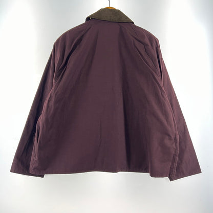 【中古美品】【メンズ】 BARBOUR バブアー 261MCAS102 BORROWDALE ボロウデイル ショートブルゾン 141-260519-ky-04-fuzh サイズ：40 カラー：ワイン 万代Net店