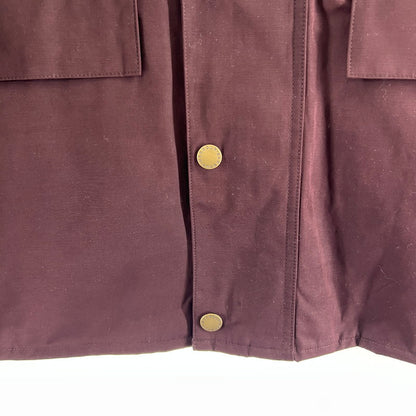 【中古美品】【メンズ】 BARBOUR バブアー 261MCAS102 BORROWDALE ボロウデイル ショートブルゾン 141-260519-ky-04-fuzh サイズ：40 カラー：ワイン 万代Net店