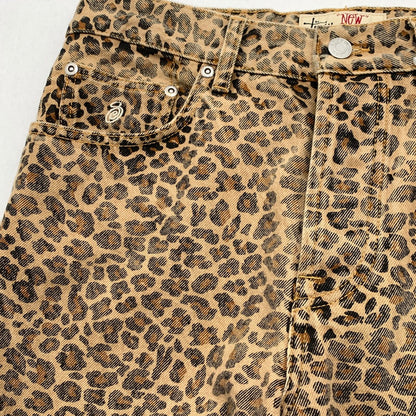 【中古品】【メンズ】 STUSSY 25SS NEW CLASSIC JEANS DENIM LEOPARD ステューシー ニュークラシックジーンズ デニムパンツ ボトムス ブランド 古着 153-260614-gm-22-fuz サイズ：30 カラー：ブラウン 万代Net店