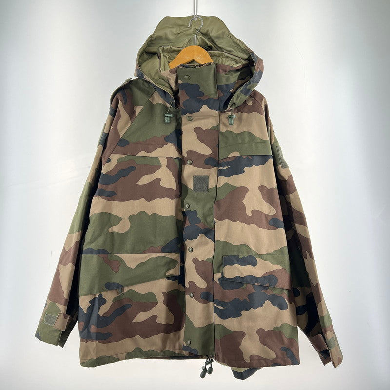 【中古品】【メンズ】 USED ユーズド VTN FRENCH ARMY NYLON JACKET フランス軍 カモ柄 ナイロンジャケット 145-260519-ky-01-fuzh サイズ：L カラー：カーキ 万代Net店
