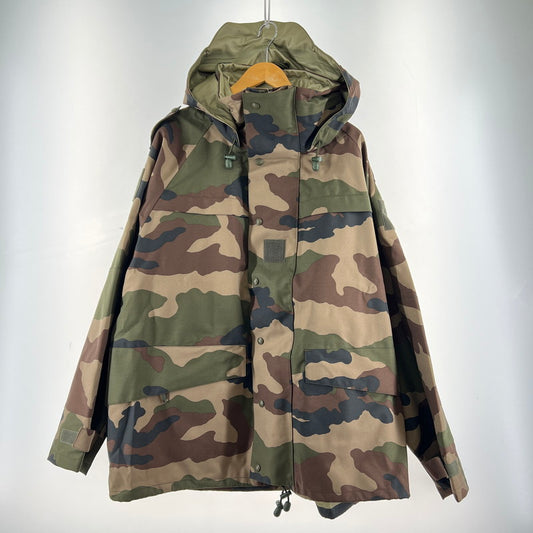 【中古品】【メンズ】 USED ユーズド VTN FRENCH ARMY NYLON JACKET フランス軍 カモ柄 ナイロンジャケット 145-260519-ky-01-fuzh サイズ：L カラー：カーキ 万代Net店