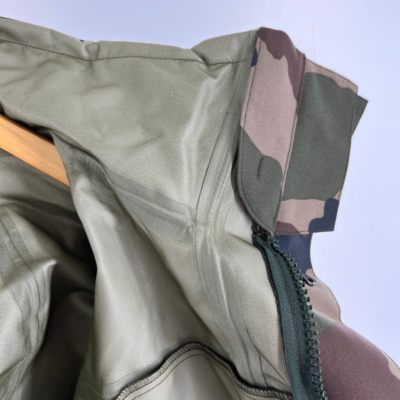 【中古品】【メンズ】 USED ユーズド VTN FRENCH ARMY NYLON JACKET フランス軍 カモ柄 ナイロンジャケット 145-260519-ky-01-fuzh サイズ：L カラー：カーキ 万代Net店