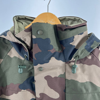 【中古品】【メンズ】 USED ユーズド VTN FRENCH ARMY NYLON JACKET フランス軍 カモ柄 ナイロンジャケット 145-260519-ky-01-fuzh サイズ：L カラー：カーキ 万代Net店