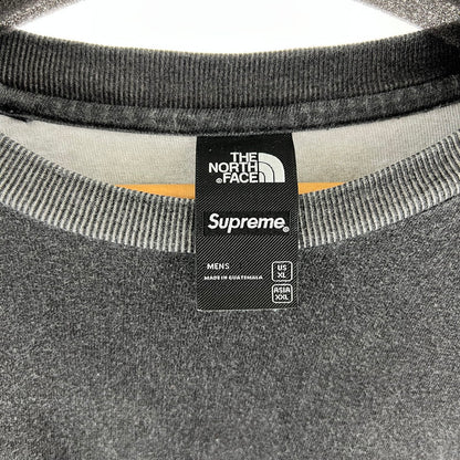 【中古品】【メンズ】 SUPREME×THE NORTH FACE シュプリーム ×ノースフェイス PIGMENT PRINTED LS TOP Tシャツ 149-260519-ky-03-fuzh サイズ：XXL カラー：グレー 万代Net店
