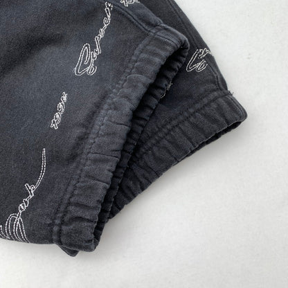 【中古品】【メンズ】 SUPREME シュプリーム SCRIPT STIPE SWEATPANTS スクリプト ストライプ スウェットパンツ メンズ Lサイズ ブラック 149-260517-io-05-fuzh 万代Net店