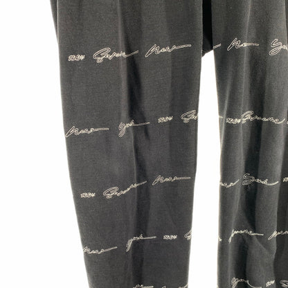 【中古品】【メンズ】 SUPREME シュプリーム SCRIPT STIPE SWEATPANTS スクリプト ストライプ スウェットパンツ メンズ Lサイズ ブラック 149-260517-io-05-fuzh 万代Net店