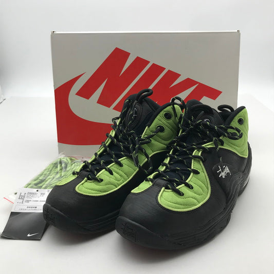 【中古品】【メンズ】 NIKE×STUSSY ナイキ×ステューシー DX6933-300 AIR PENNY 2 エアペニー スニーカー 160-260528-ny-06-fuz サイズ：29.0cm カラー：ブラック・グリーン 万代Net店