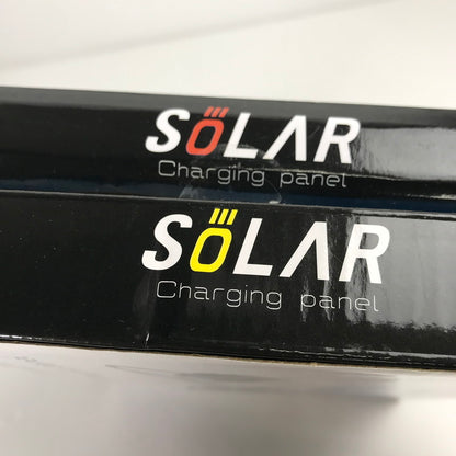 【中古品】 ポータブルソーラーチャージャー 2コセット 6w 太陽光 ソーラーパネル 101-260517-io-39-fuz 万代Net店