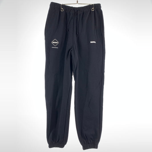 【中古美品】【メンズ】 F.C.REAL BRISTOL エフシー レアル ブリストル EMBLEM SWEAT PANTS エンブレム スウェット パンツ メンズ Sサイズ ブラック 153-260516-io-02-fuzh 万代Net店