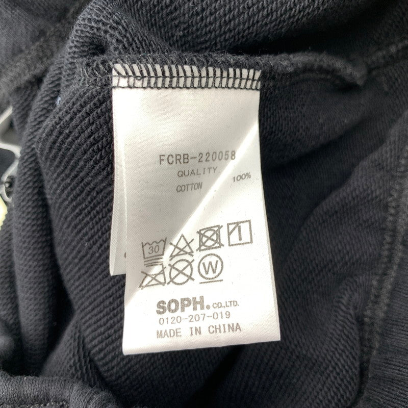 【中古美品】【メンズ】 F.C.REAL BRISTOL エフシー レアル ブリストル EMBLEM SWEAT PANTS エンブレム スウェット パンツ メンズ Sサイズ ブラック 153-260516-io-02-fuzh 万代Net店