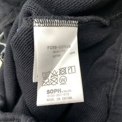 【中古美品】【メンズ】 F.C.REAL BRISTOL エフシー レアル ブリストル EMBLEM SWEAT PANTS エンブレム スウェット パンツ メンズ Sサイズ ブラック 153-260516-io-02-fuzh 万代Net店
