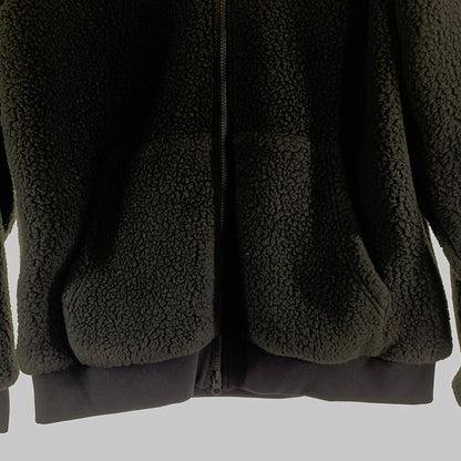 【中古美品】【メンズ】 F.C.REAL BRISTOL エフシー レアル ブリストル POLARTEC BOA FLEECE BIG STAR HOODIE ポーラテック ボア フリース ビッグ スター フーディ メンズ Lサイズ ブラック 142-260516-io-05-fuzh 万代Net店